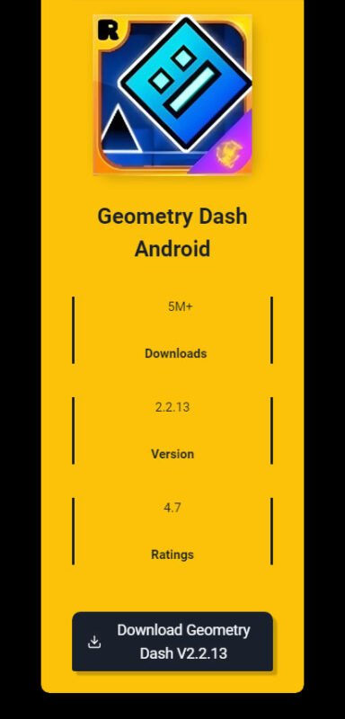 Geometry Dash Screenshot 01
